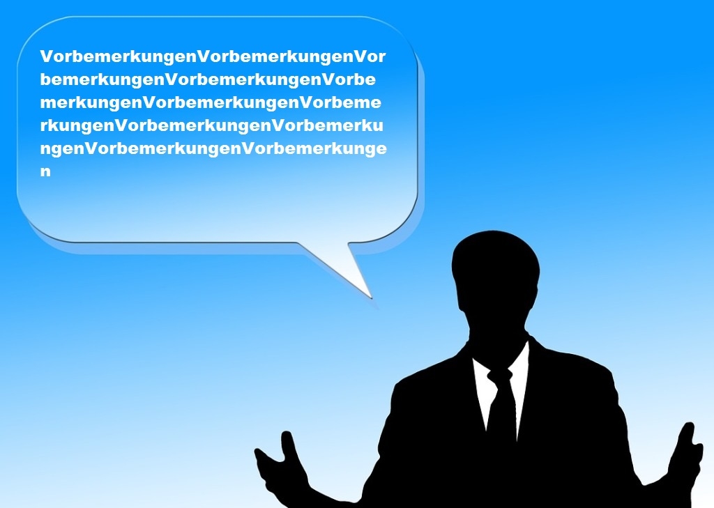 Vorbemerkungen